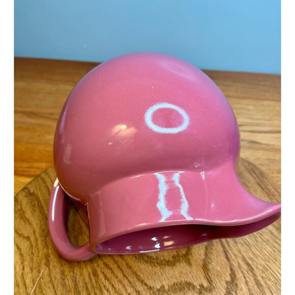 Vintage Bybee Pottery Mauve Pitcher Primitive Signed on Bottom From Kentucky - Picture 8 of 9